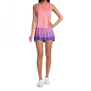 Lucky in Love Leopard Pleated skirt